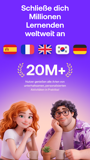 Praktika: Sprachen lernen Screenshot