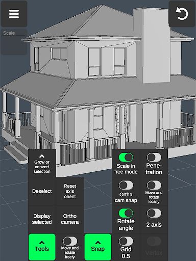 Captura de pantalla de 3D Modeling App: Desenho 3D