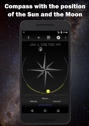 Captura de pantalla de Moon Phase Calendar