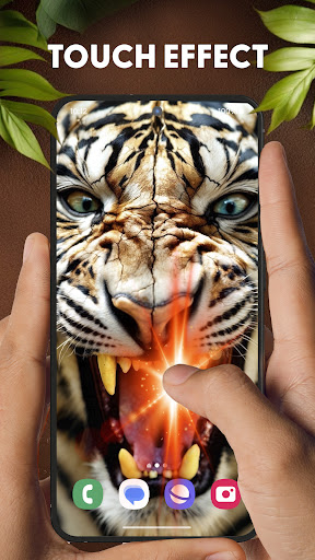 Captura de pantalla de Fondo de Pantalla Tigre  4K