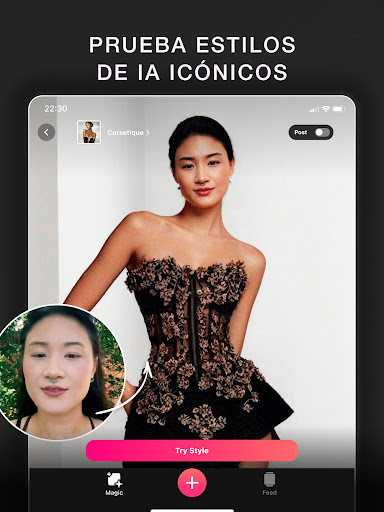 Captura de pantalla de Glam IA: Edita Fotos y Videos