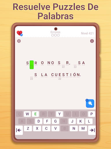 Captura de pantalla de Cryptogram: Palabras Cruzadas!