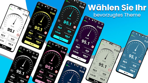 Geschwindigkeitsmesser GPS HUD Screenshot