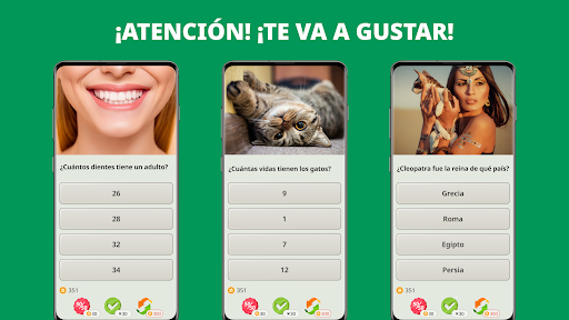Captura de pantalla de QuizzLand quiz de conocimiento