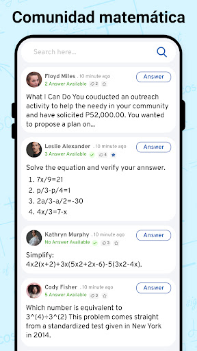 Captura de pantalla de AI Math Scanner- Math Solution