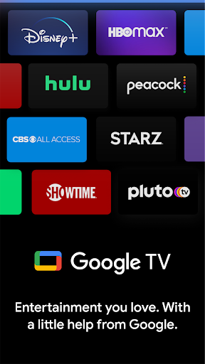 Captura de pantalla de Google TV