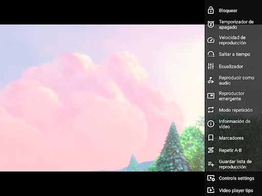 Captura de pantalla de VLC for Android