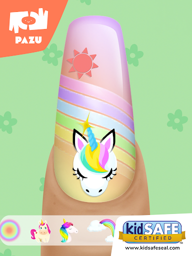 Captura de pantalla de Salón de uñas para niñas