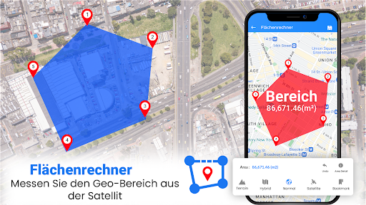 Route Karte Navigation Screenshot