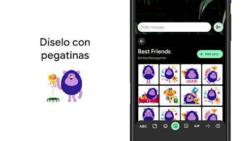 Captura de pantalla de Gboard: el teclado de Google