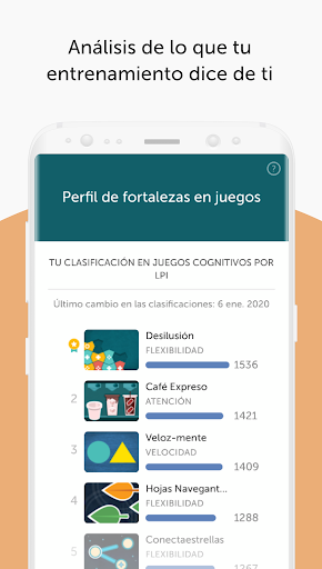 Captura de pantalla de Lumosity: Juegos Mentales