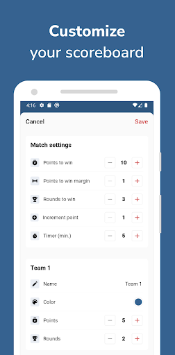 Scoreboard - Keep score screenshot