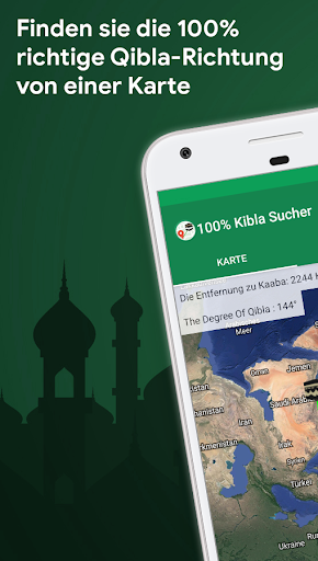 Qibla, Mekka Kompass 100% Screenshot