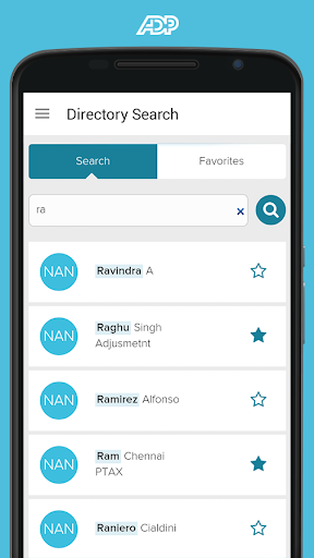 ADP Mobile Solutions Screenshot