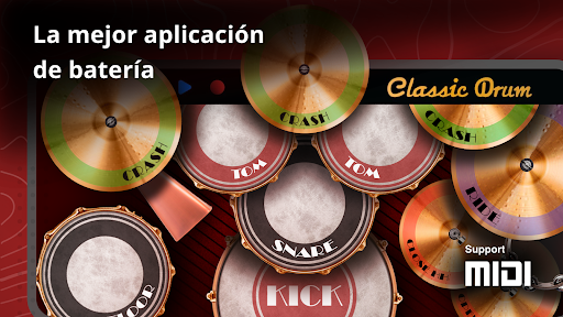 Captura de pantalla de Classic Drum: batería