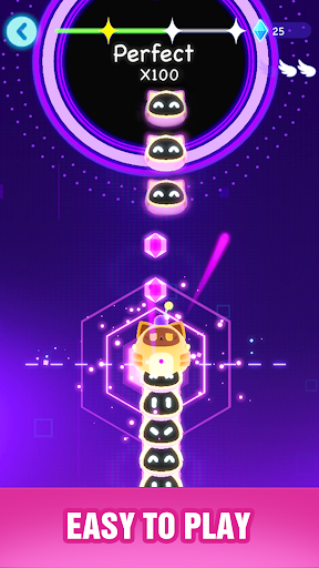 Captura de pantalla de Cat Hop - Juegos de piano