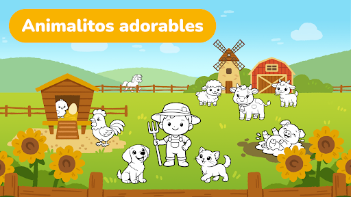 Captura de pantalla de Bumi Lumi: Colorear Bebés 2-4