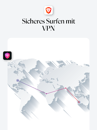 Brave Private VPN Browser Screenshot