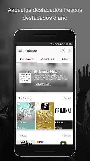 Captura de pantalla de Podcast Radio Música- Castbox