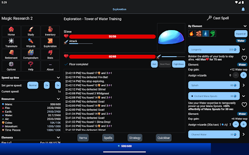 Captura de pantalla de Magic Research 2