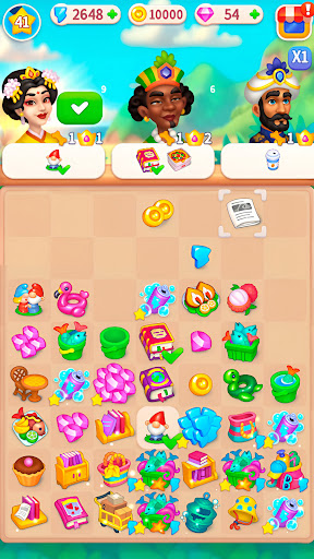 Secrets of Paradise Merge Game screenshot
