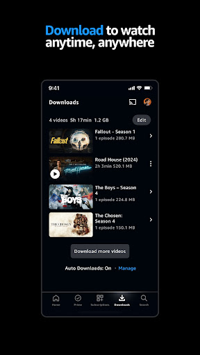 Captura de pantalla de Prime Video