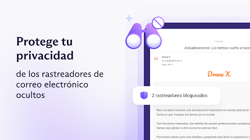 Captura de pantalla de Proton Mail: Correo cifrado