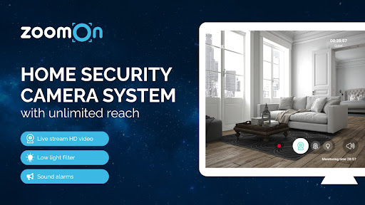 ZoomOn Home Security Camera screenshot