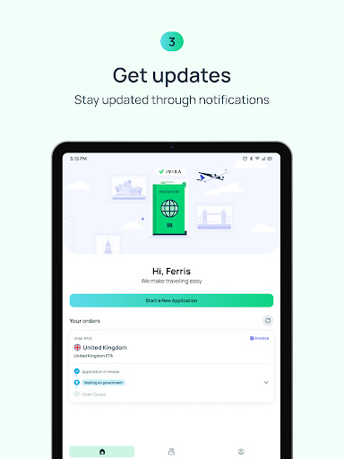 iVisa: Online Travel Visas screenshot