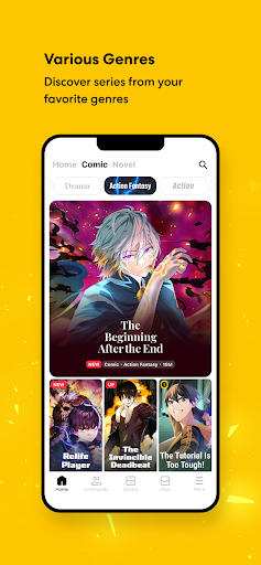 Captura de pantalla de Tapas – Comics and Novels