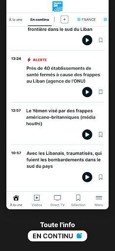 FRANCE 24 - Info et actualités Screenshot