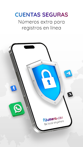 Captura de pantalla de Número eSIM: Números y datos