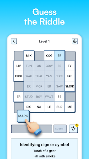 Syllatiles - Word Puzzle Game screenshot