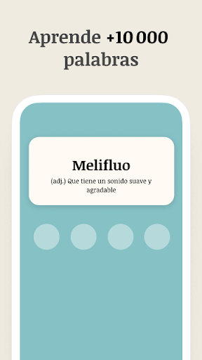Captura de pantalla de Vocabulary - Aprende palabras