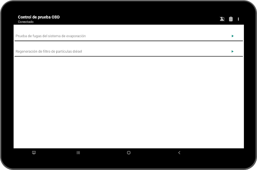 Captura de pantalla de Diagnóstico Tor OBD2