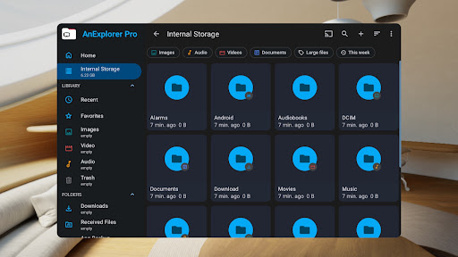 Captura de pantalla de AnExplorer Pro File Manager