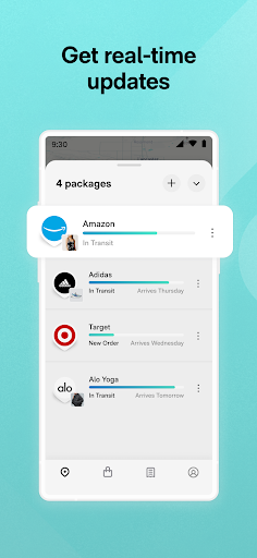 Captura de pantalla de Route: Package Tracker