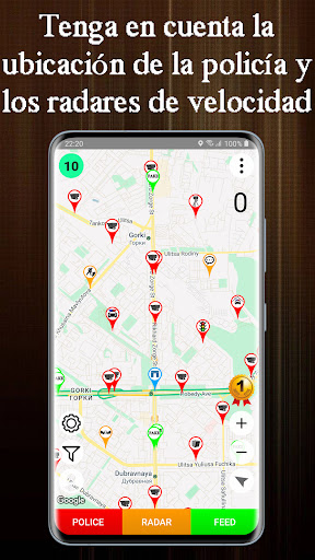 Captura de pantalla de Detector Policía Radar Trafico