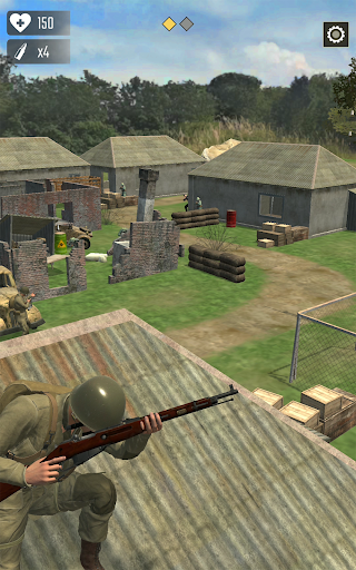 Captura de pantalla de Frontline Heroes: Guerra WW2