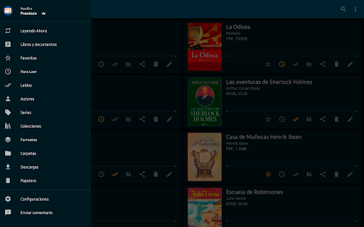 Captura de pantalla de ReadEra Premium