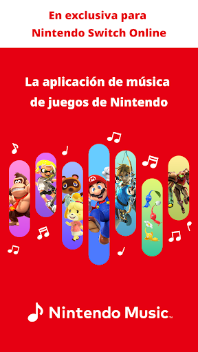 Captura de pantalla de Nintendo Music