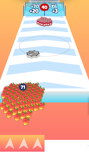 Captura de pantalla de Food Run - Crowd Control Game