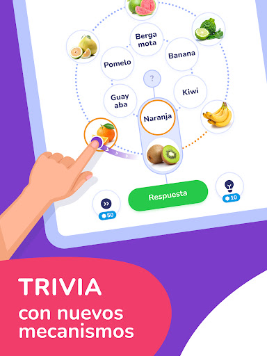 Captura de pantalla de Trivia Spin - Preguntas & Quiz
