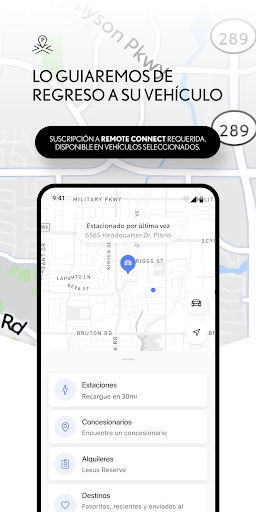 Captura de pantalla de Lexus