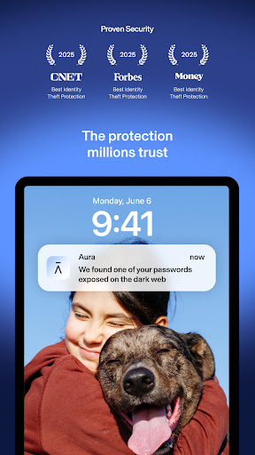 Captura de pantalla de Aura: Security & Protection