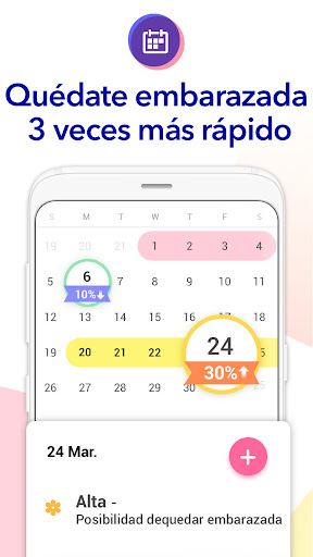 Captura de pantalla de Obtener Bebé, Embarazo