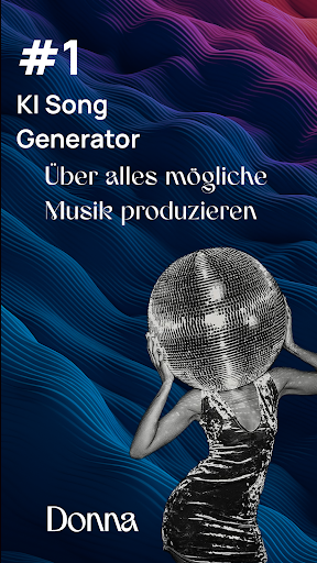 Donna KI Lied Musik Generator Screenshot