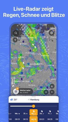 Ventusky: Wetterkarte & Radar Screenshot