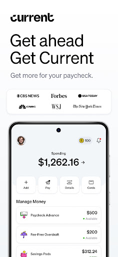 Captura de pantalla de Current - Mobile Banking