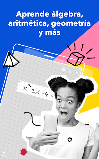 Captura de pantalla de Photomath